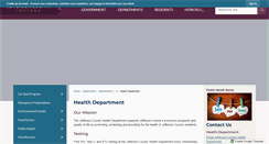 Desktop Screenshot of jeffersoncoinhealthdept.com